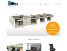 Tablet Screenshot of eosfurniture.com